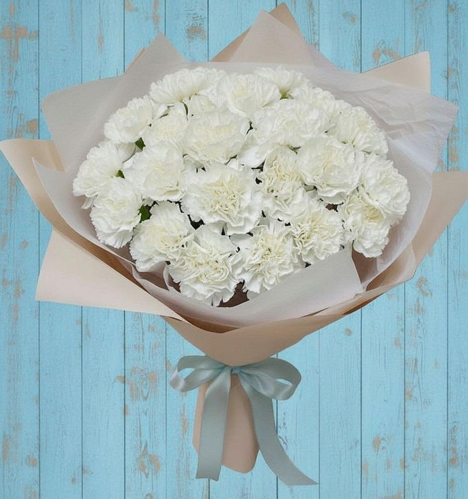 Букет цветов из: Гвоздики в Угловском