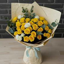 Букет цветов из:  Розы #REPLACE_PRED# Угловском