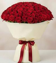 Букет 101 Красная роза Милано в Угловском