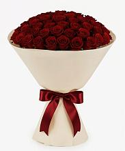 Букет 101 Бордовая роза Блэк Бакарра в Угловском