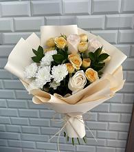 Букет цветов из:  Розы и Хризантемы в Угловском