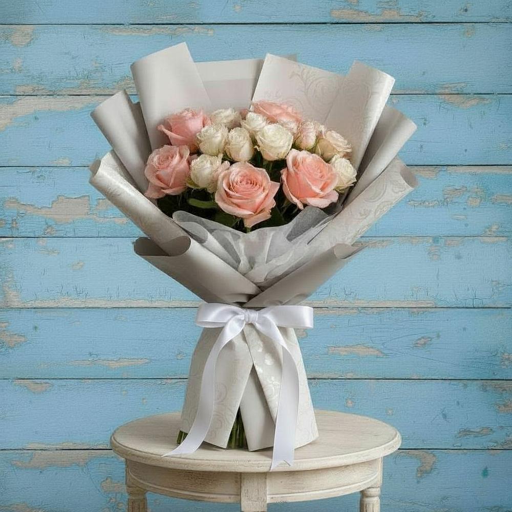 Букет цветов из: Розы в Угловском