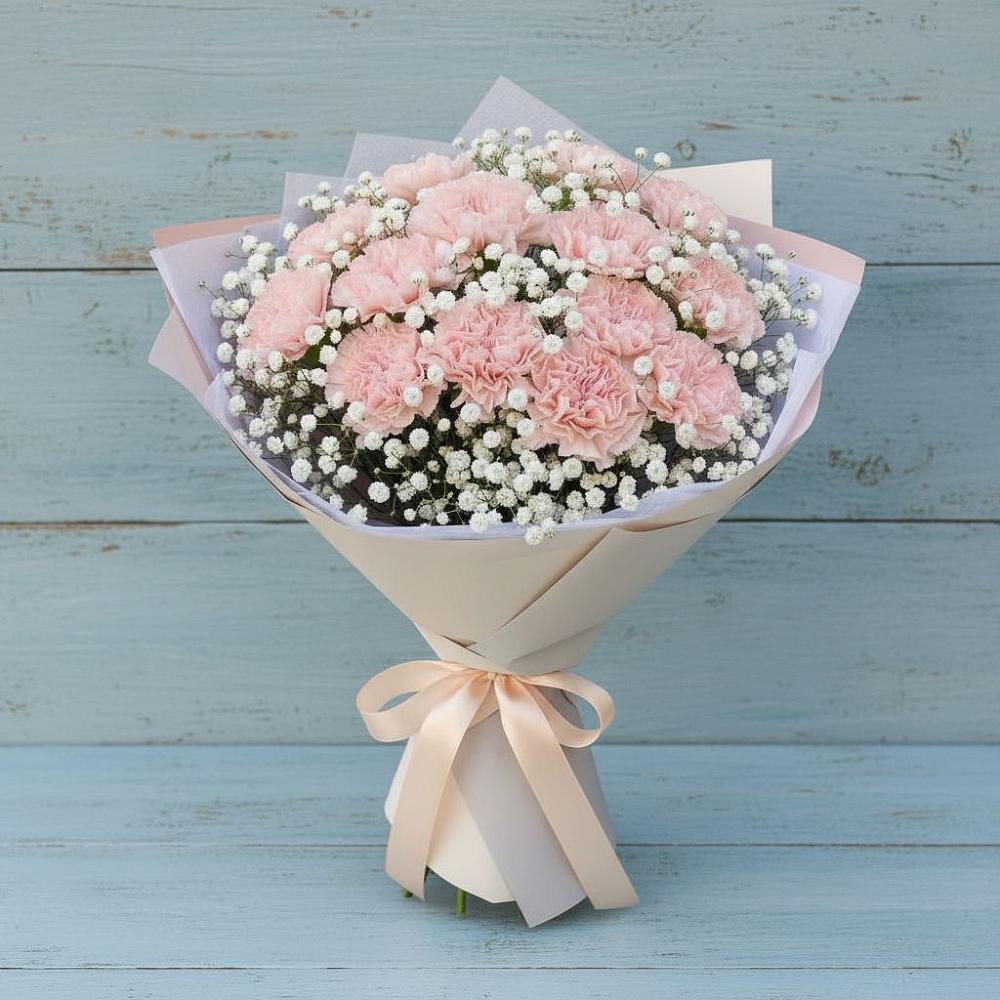 Букет цветов из: Гвоздики в Угловском