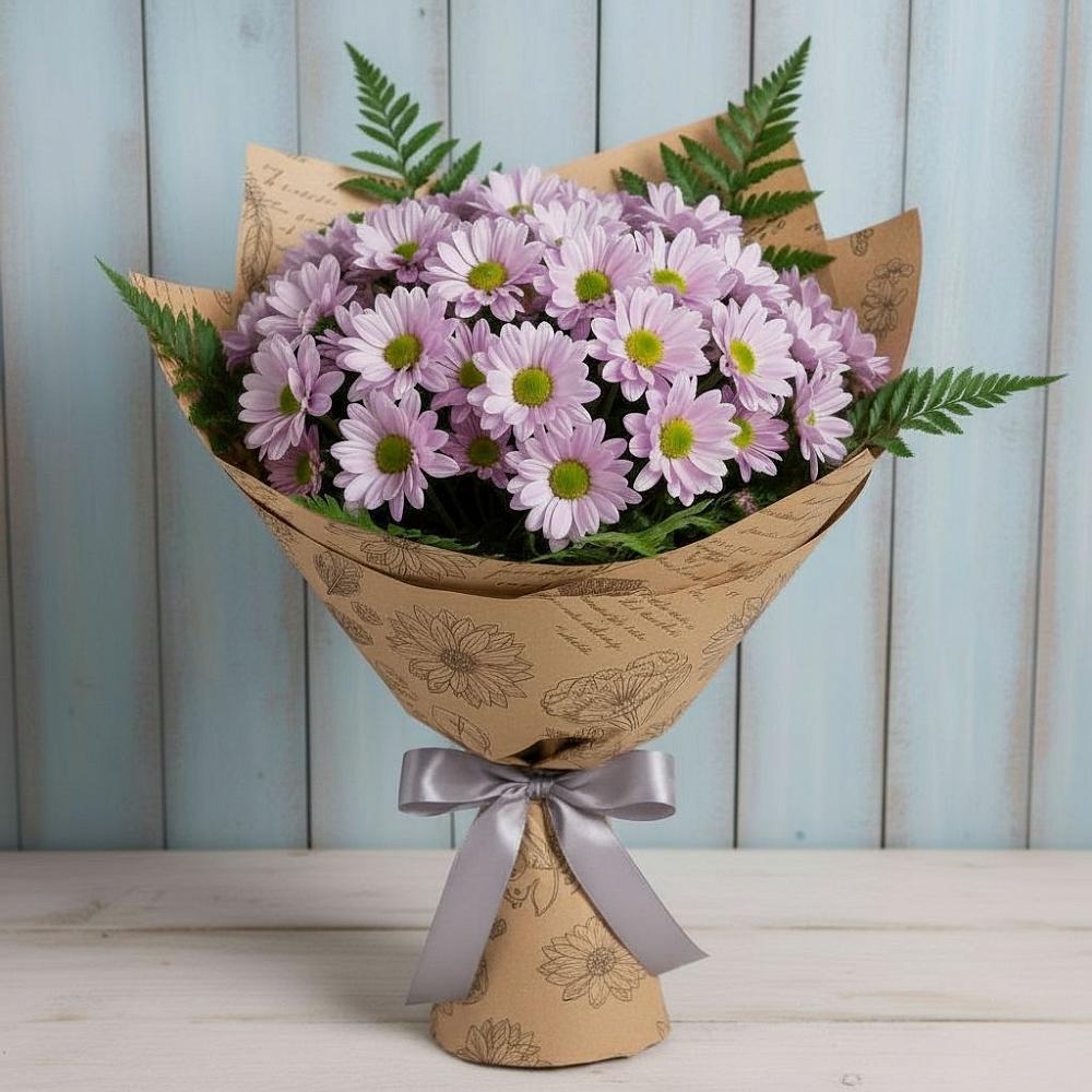 Букет цветов из: Хризантемы в Угловском