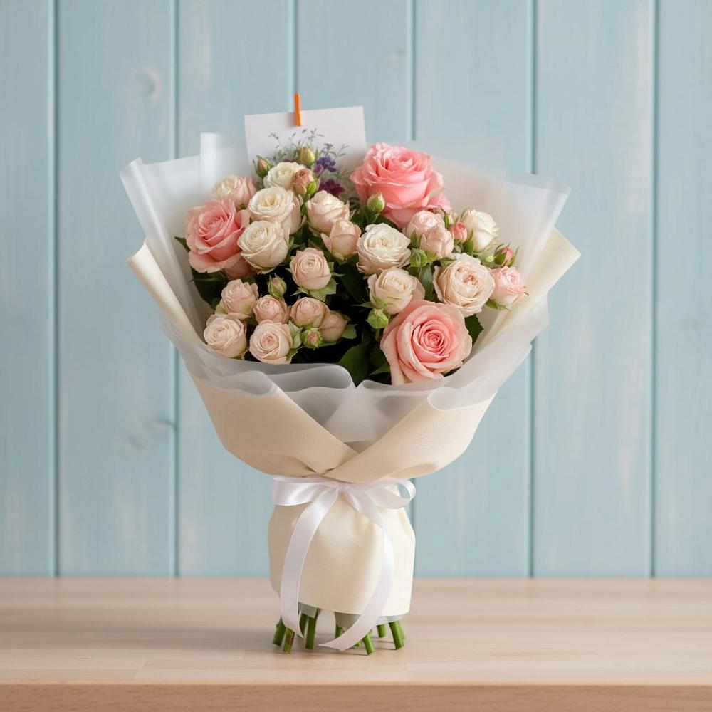 Букет цветов из: Розы в Угловском