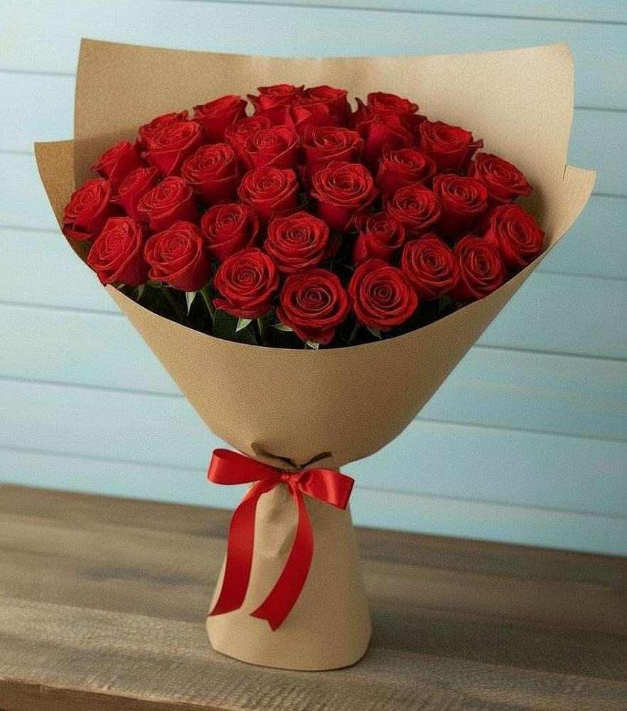 Букет Красные розы Милано в Угловском