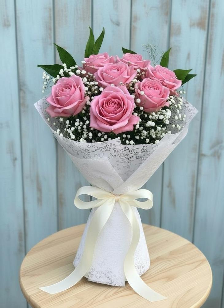 Букет цветов из: Розы в Угловском