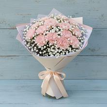 Букет цветов из:  Гвоздики в Угловском