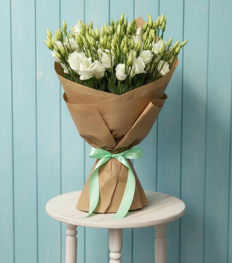 Букет цветов из: Лизиантусы в Угловском