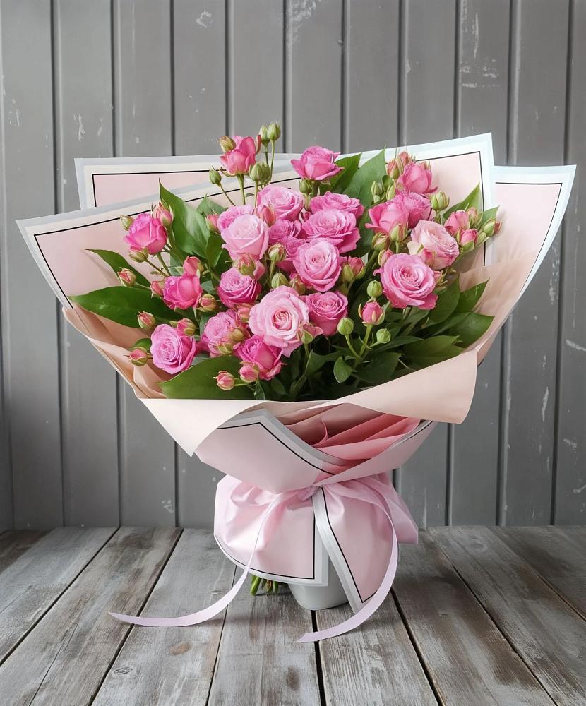 Букет Розовый кустик в Угловском