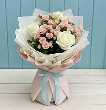 Букет цветов из:  Розы в Угловском