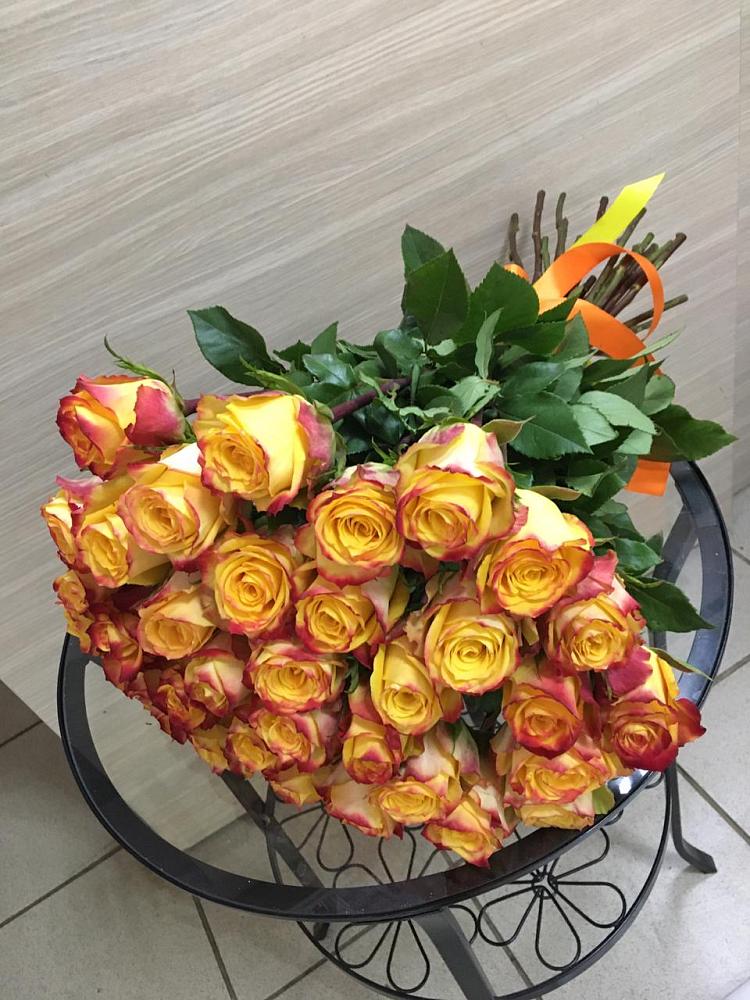 Букет Желтые розы в Угловском