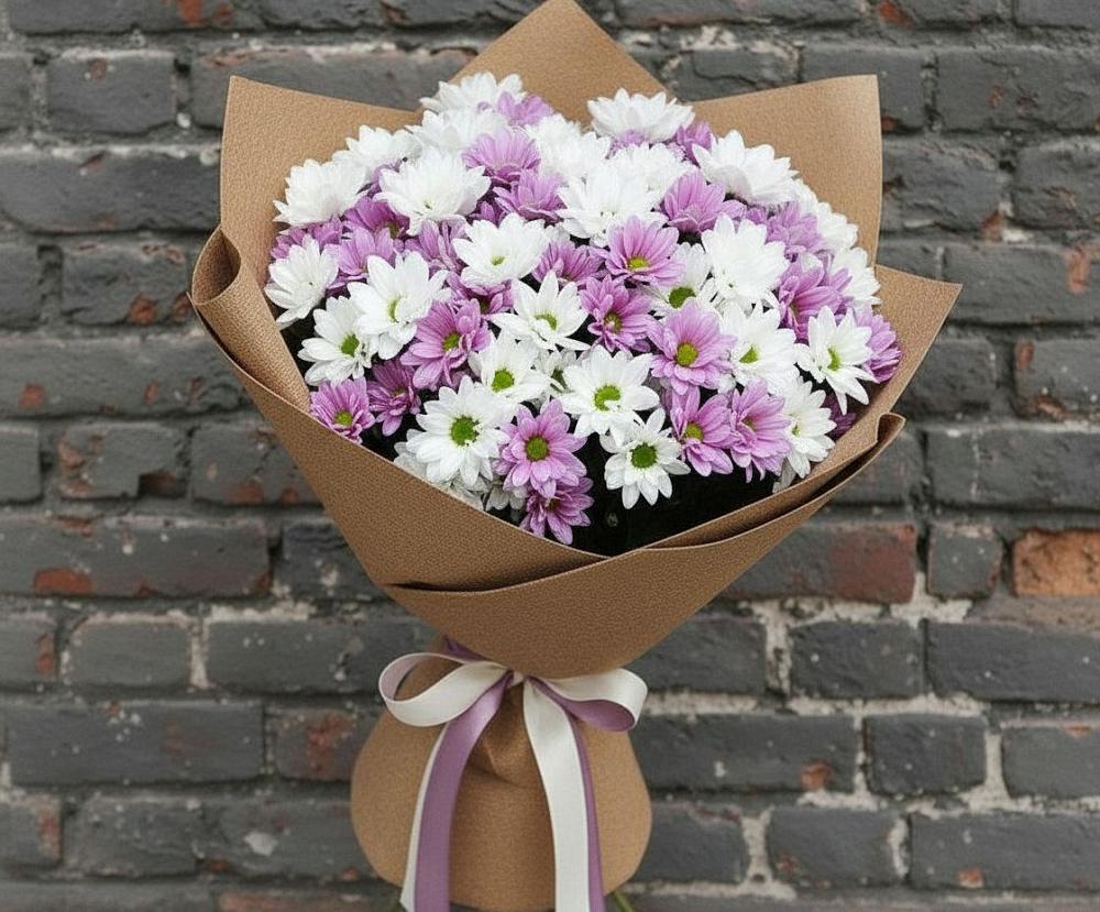 Букет цветов из: Хризантемы в Угловском