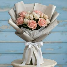 Букет цветов из:  Розы #REPLACE_PRED# Угловском