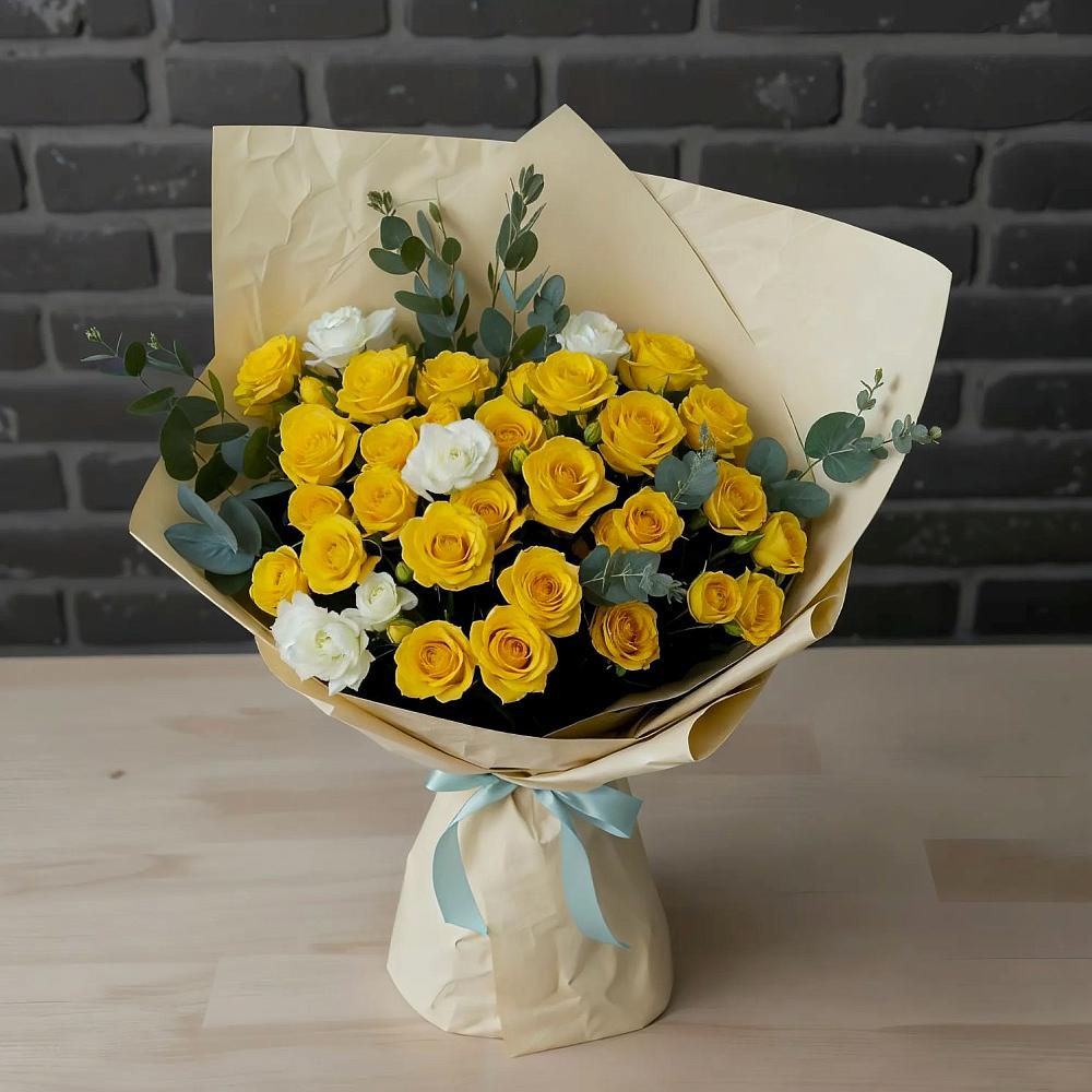 Букет цветов из: Розы в Угловском