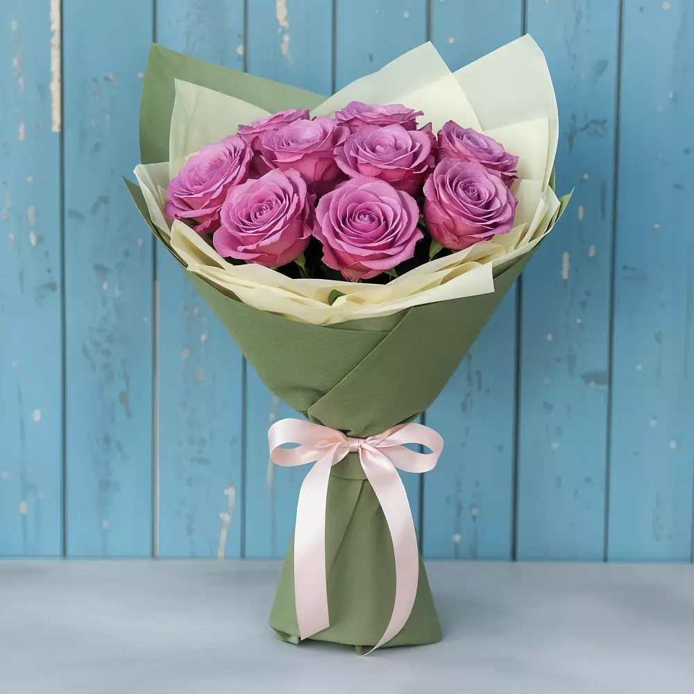 Букет Розы Фёрст Леди в Угловском