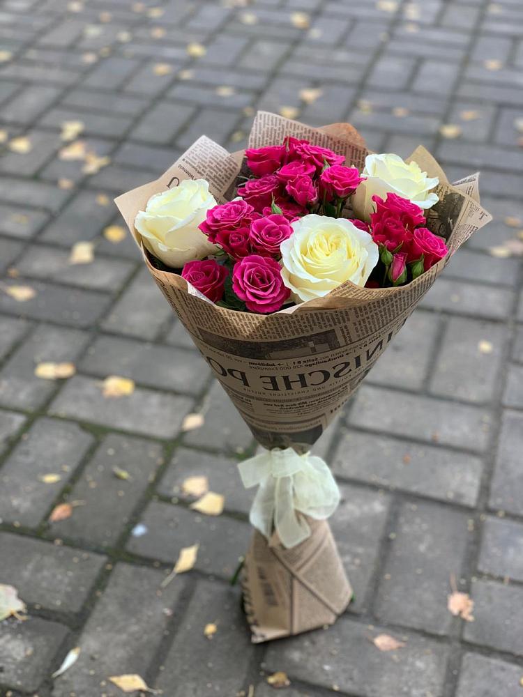 Букет цветов из: Розы в Угловском