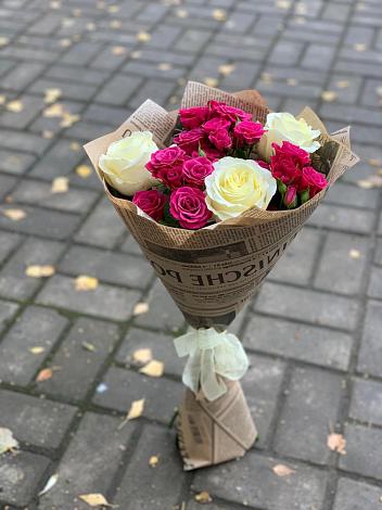 Букет цветов из: Розы в Угловском