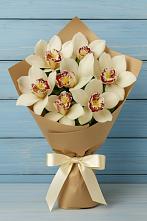 Букет цветов из:  Орхидеи и Розы в Угловском